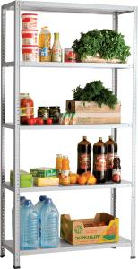 Стеллаж металлический Практик MS 160/100х40/3м